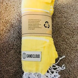 Yellow Sandcloud towel